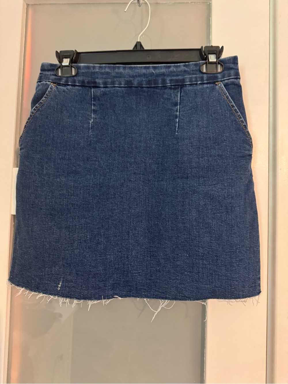 Forever 21 Dark Blue Denim Mini Skirt